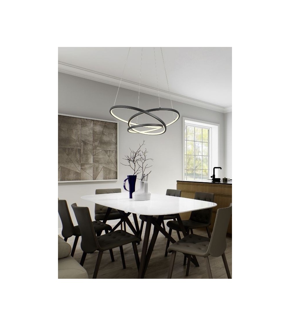 Suspension LED DARVIN - Design artistique et technologie moderne