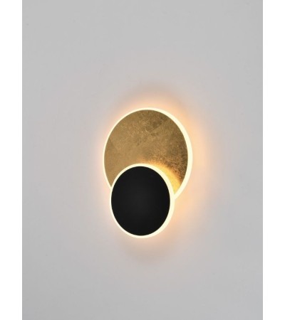 Applique LED ECLIPSE dorée : Élégance et design raffiné