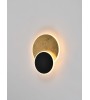 Applique LED ECLIPSE dorée : Élégance et design raffiné