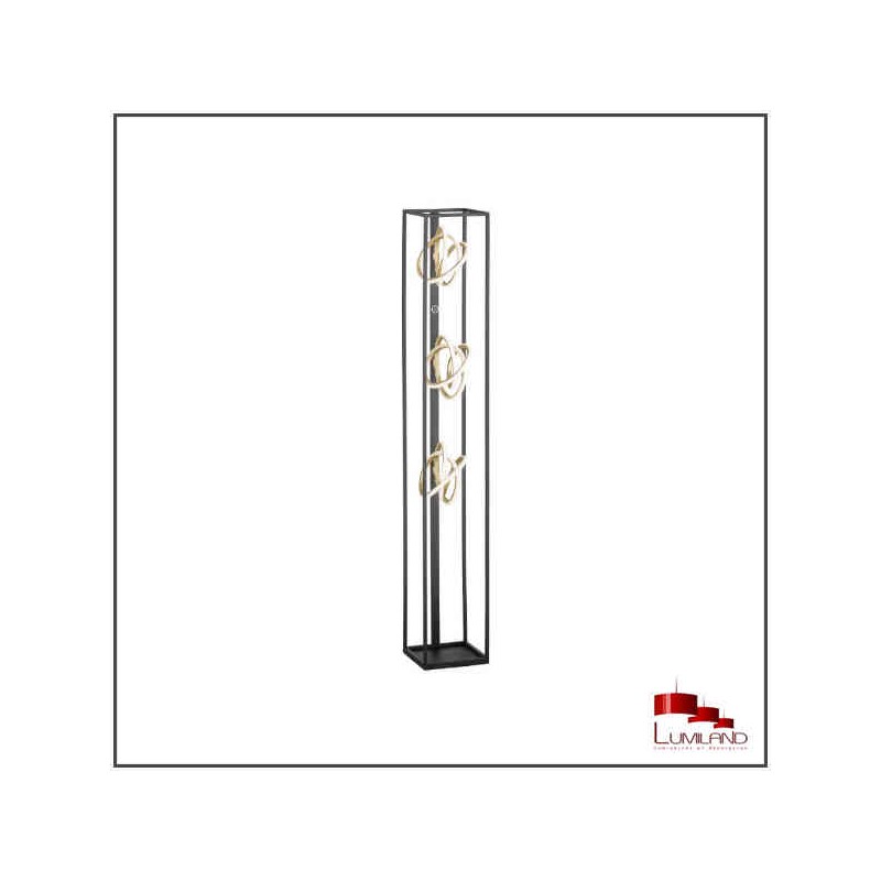 Lampadaire LED dimmable lampadaire salon lampadaire design noir