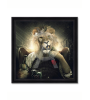 Tableau "Lion Casino" Sylvain BINET - Lumiland.fr