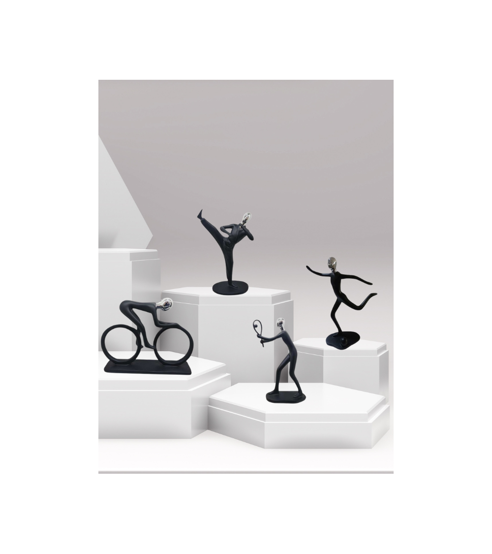 Statuettes INITIAL élégance sportive - Lumiland.fr