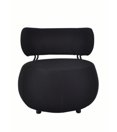 Fauteuil APRIL noir : élégance et confort - Lumiland.fr