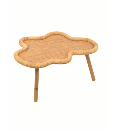 Table basse SHELLY : Design organique naturel - Lumiland.fr