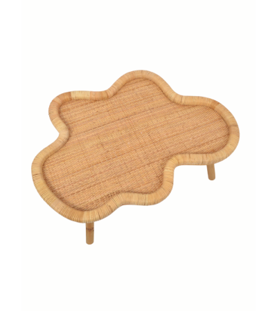 Table basse SHELLY : Design organique naturel - Lumiland.fr