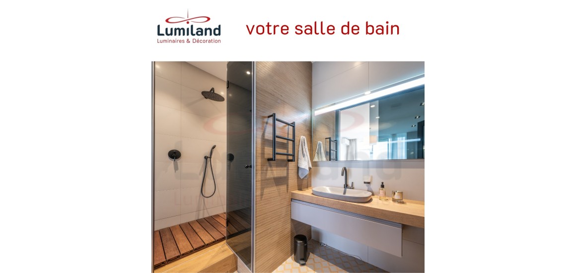 Conseils et normes pour éclairages de salle de bain