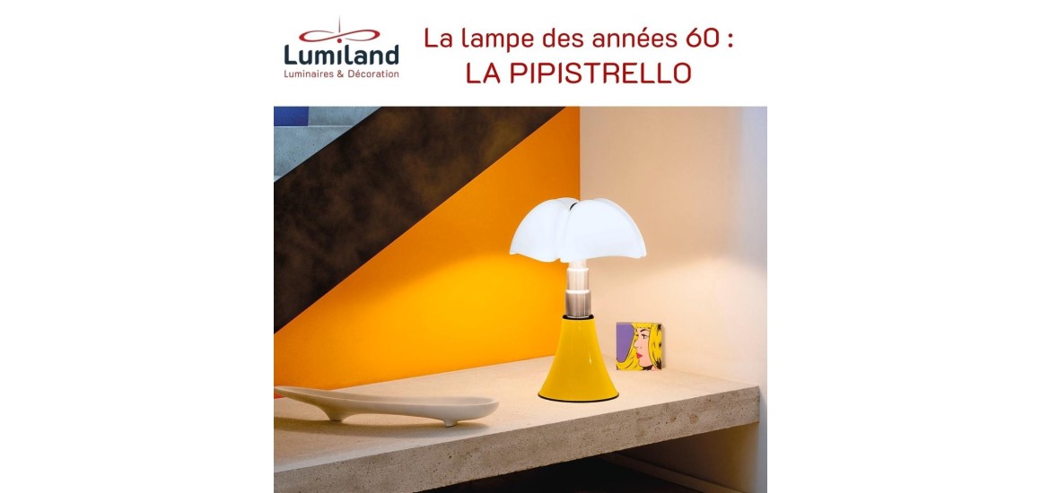 La lampe PIPISTRELLO : Icone des années 60